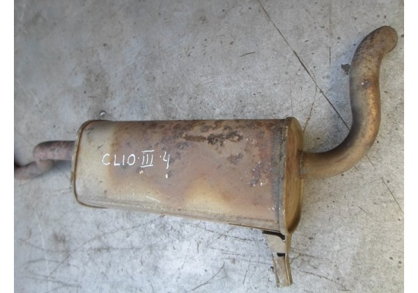 глушник Renault Clio III